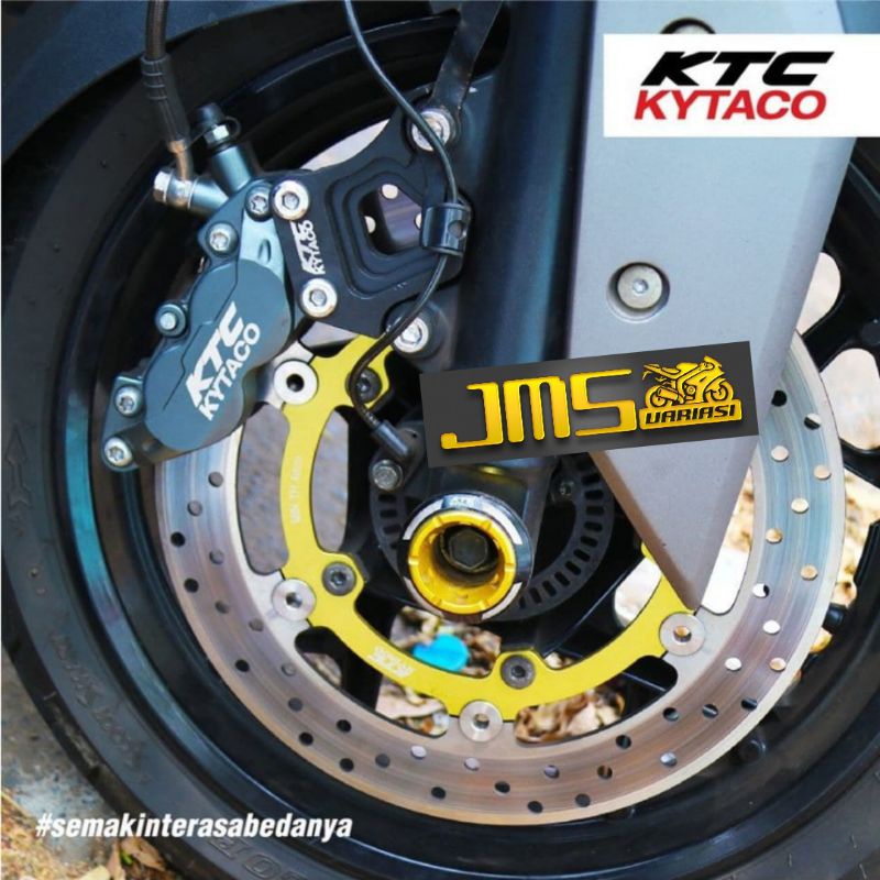 piringan cakram disc ktc kytaco original xmax 250cc depan plus breket 298mm