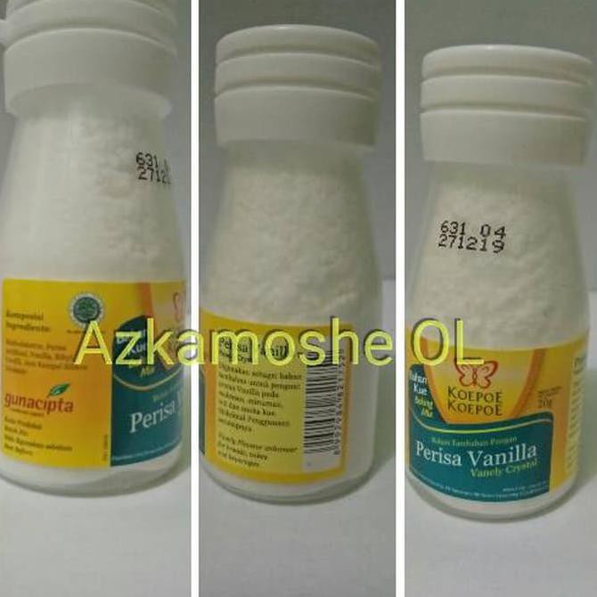 

Toko-Bahan-Kue- Perisa Vanilla/Koepoe Koepoe 20Gr+Vanely Cristal -Terlengkap-Termurah-Dijamin.