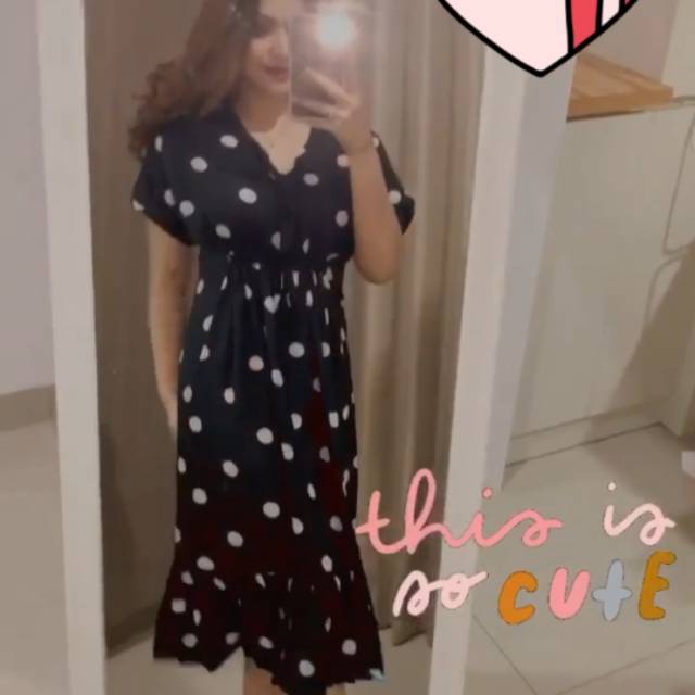 Daster dress gaul kekinian modern bahan premium