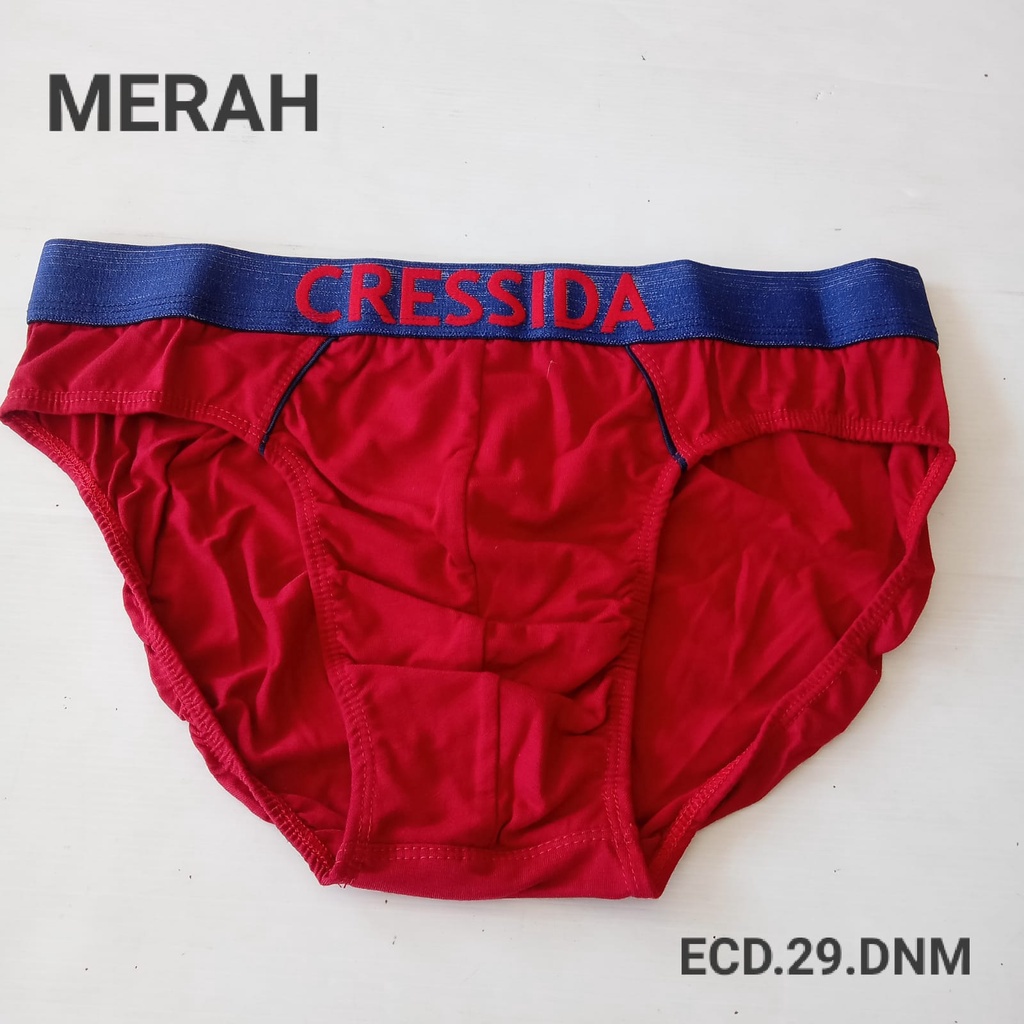 gos ECD.29 CRESSIDA CELANA DALAM PRIA Pakaian Dalam Cowok Cressida Underwear Original (1 pcs)