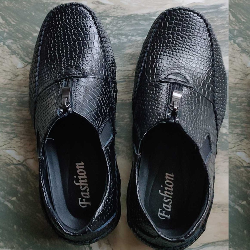 Kulit Asli Sepatu Pantofel Pria Motif Kulit Buaya Pentofel Slop Pria Casual Loafer Cowok Sepatu Slip On Formal Kerja Kantor 174