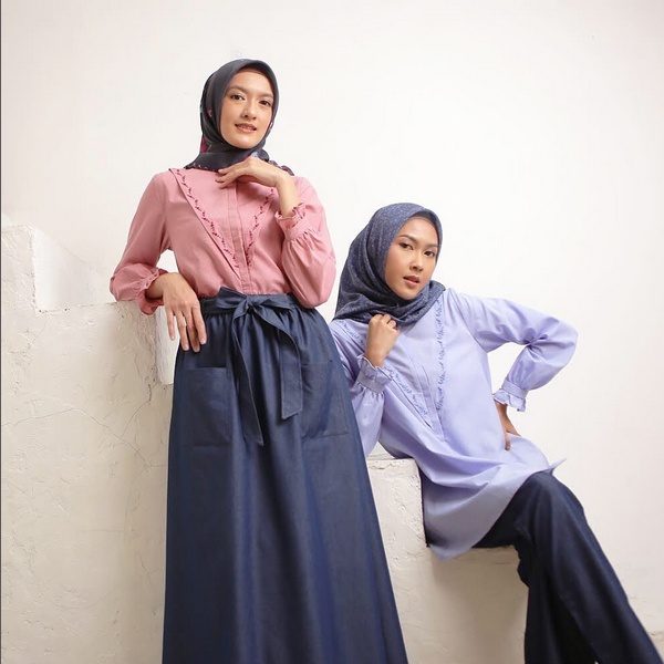BAJU BUSANA ATASAN WANITA MARLEN TUNIK ZOYA