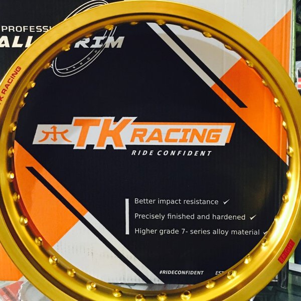 VELG TK 160 18 GOLD - SILVER - TITANIUM - HITAM