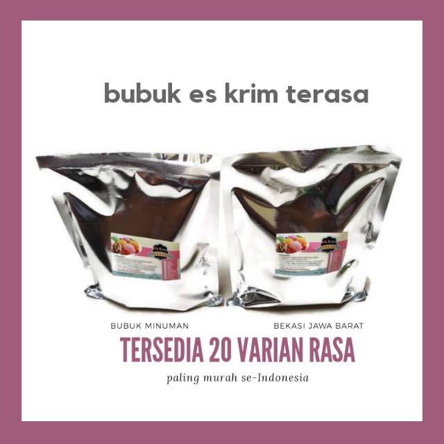 

BUBUK ES KRIM 200 GR / BUBUK ICE CREAM 200 GR / ICE CREAM 200 GR / POWDER ICE CREAM