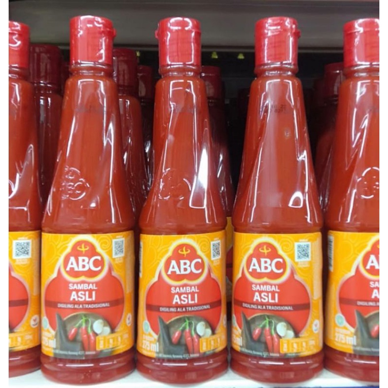 

Abc sambel asli botol 275ml