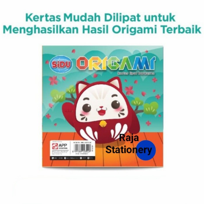 

Senikertas- Sidu Origami Paper 16X16 100Pcs -Kertas-Seni.