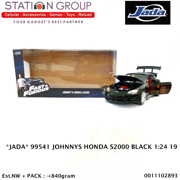 JADA 99541 JOHNNYS HONDA S2000 BLACK 1-24 19