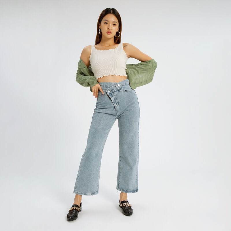 VIERLIN - Jeans 3550 - BAGGY JEANS HIGH WAIST