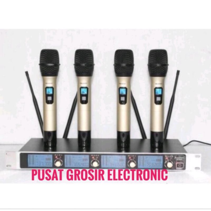 MIC SENNHEISER WIRELESS EM-450G3  4 MIC PEGANG HANDHELD EM 450G3