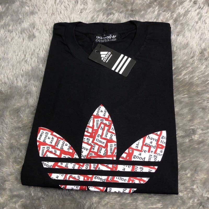 ADIDAS LOGO | BAJU ADIDAS Have a Good time black premium