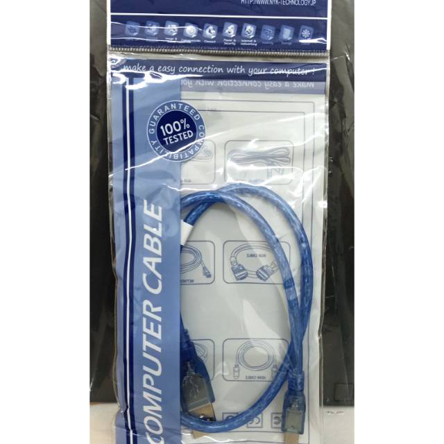 KABEL/CABLE USB GEDE-KECIL NYK PENDEK