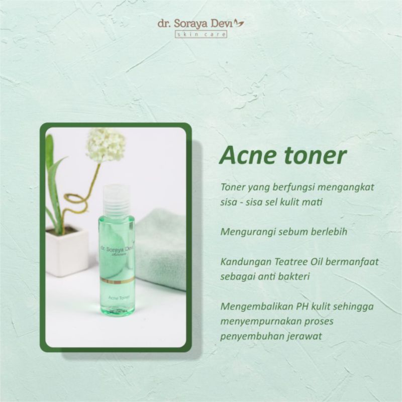 Toner Acne dr. Soraya Devi Skincare