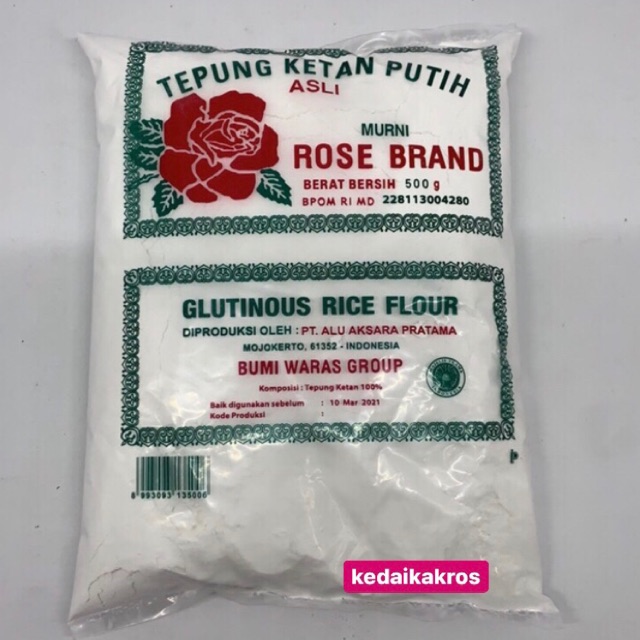 

Tepung Ketan - Rose Brand