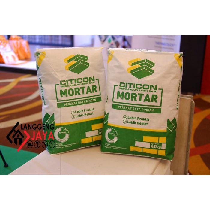 Promo Mortar Citicon / Perekat Bata Ringan Langgeng-