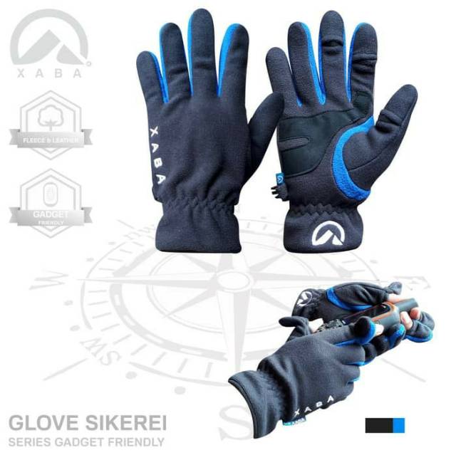 Sarung tangan gunung XABA SIKEREI glove outdoor glove sepeda motor hiking climbing dan olahraga lain