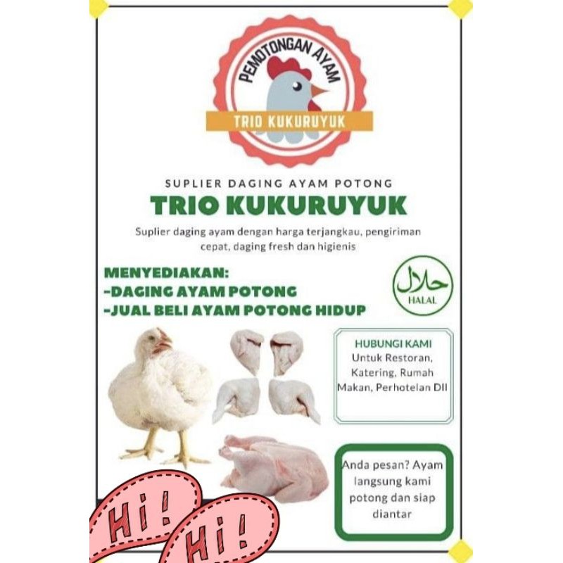 

Ayam Potong Segar (TRIO KUKURUYUK)