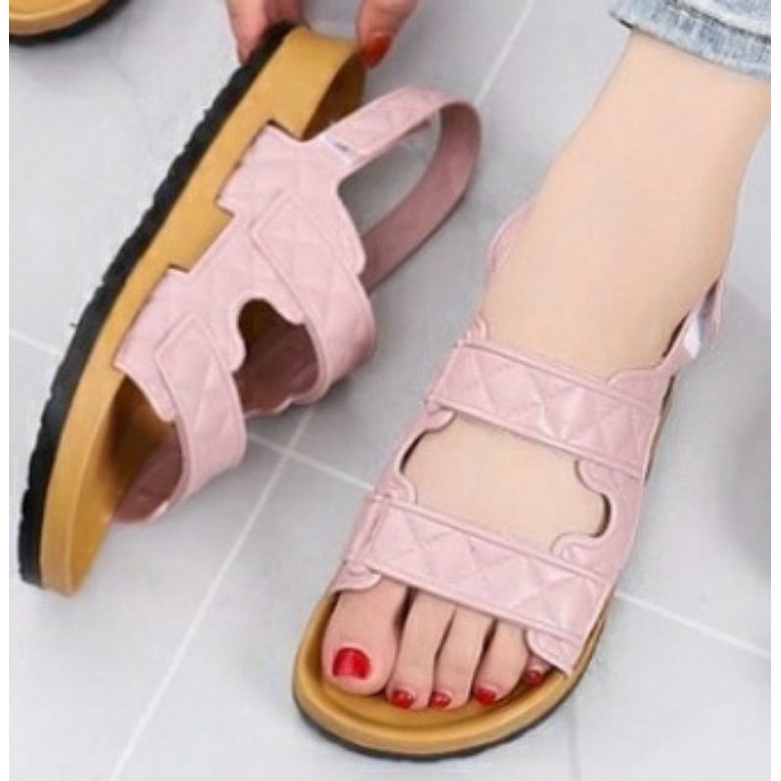 Sandal Gladiator Wanita Import JOLIE 2039 Casual