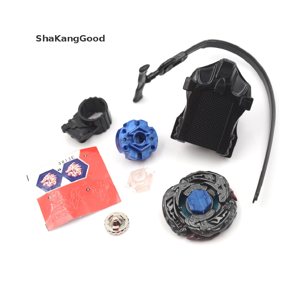 Skid Mainan Gasing Beyblade Metal Fusion 4D Sistem L-Drago BB108 Dengan Launcher Untuk Koleksi