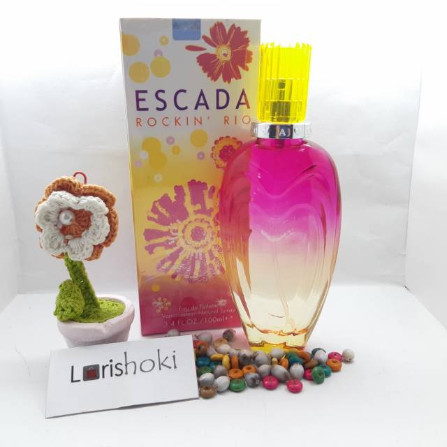 PARFUM ESCADA ROCKIN RIO ORIGINAL SINGAPURA