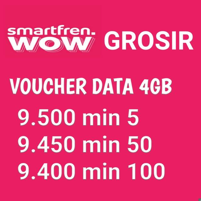 VOUCHER SMARTFREN 4GB