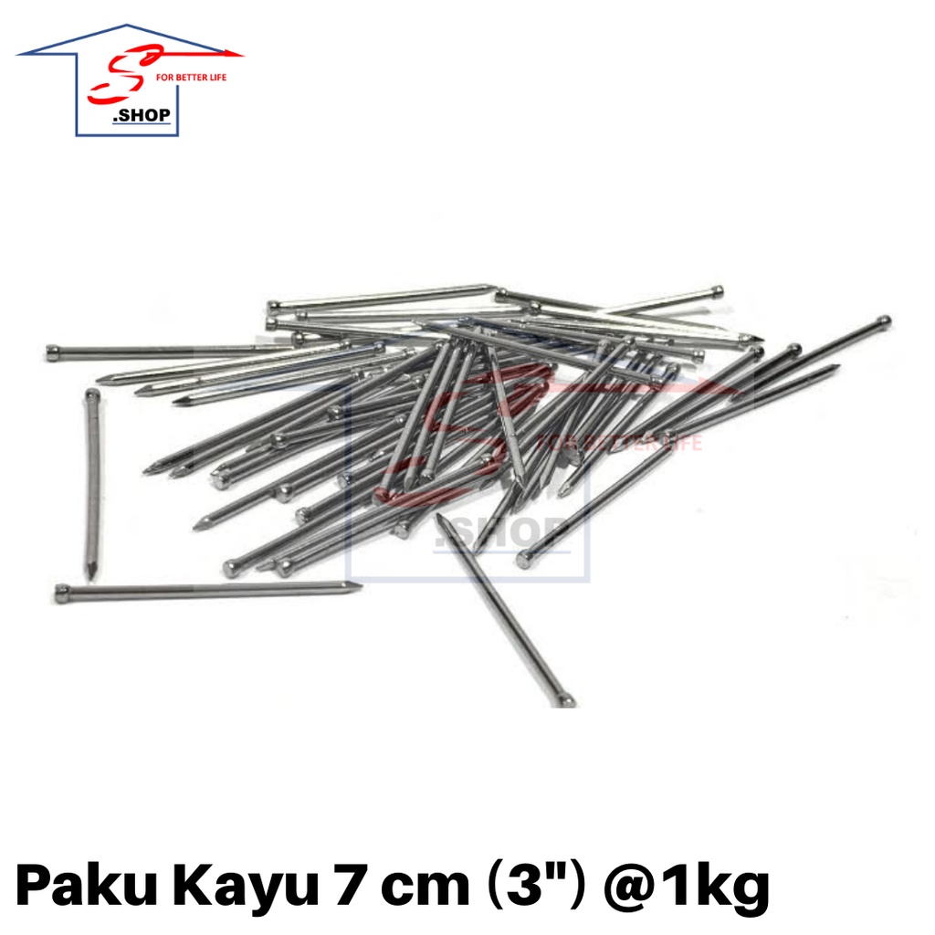 Paku Kayu 7 cm (3") Kualitas Premium