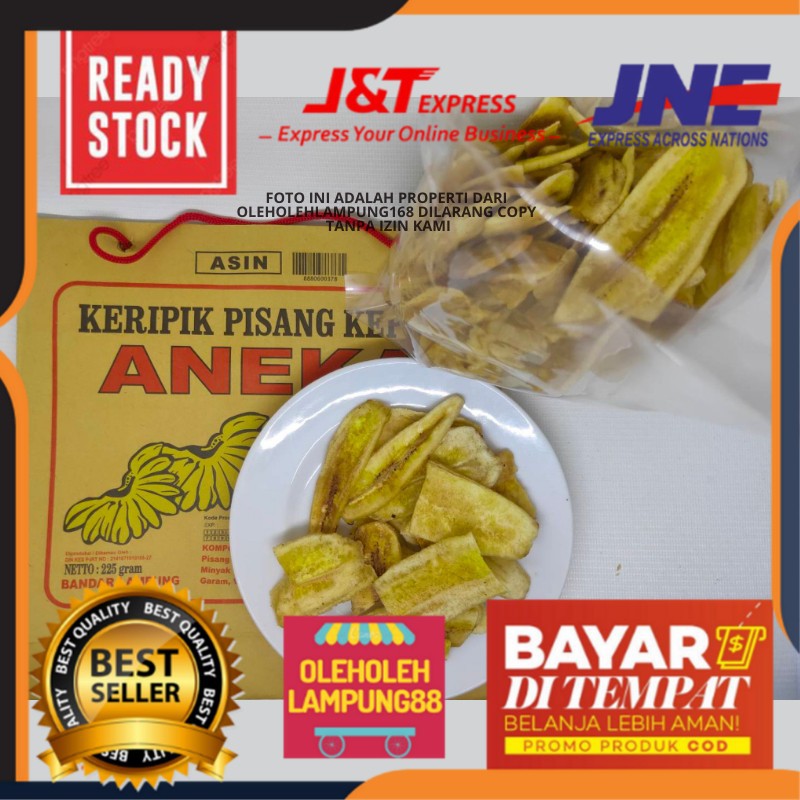 

Aneka Sari Rasa Yenyen Keripik Pisang Lampung Keripik Pisang Kepok Rasa Asin Kemasan 225Gr Yen Yen