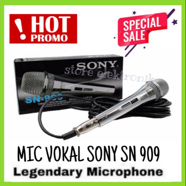 MICROPHONE SONY MIC SN-909 S