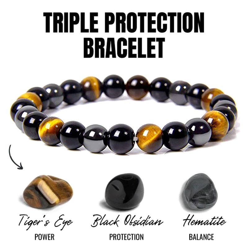 GELANG MAGNET SLIMMING Unisex / GELANG KESEHATAN / GELANG Hematite Stone Healthy