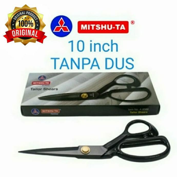 

GUNTING ORIGINAL MITSHU-TA TAILOR SHEARS 10 INCH (BARU GRESS TANPA DUS