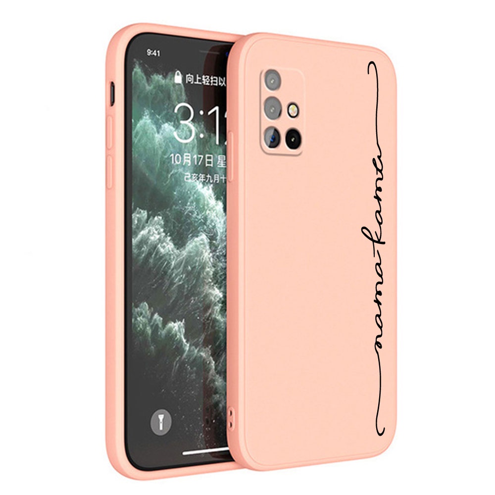 Case  Macaroon Custom Nama + Foto Camera Protech Lucu For Type  Oppo A54 A5s Y50 A53 A9 2020 Reno 5 | Custom Case | Custom Nama | Case Oppo a54 | Case Oppo A15 | Case Oppo A53 | Case Oppo A74 | Case Oppo A92 | Case Oppo A52 | Case Oppo A5s | Case Oppo A3s-7