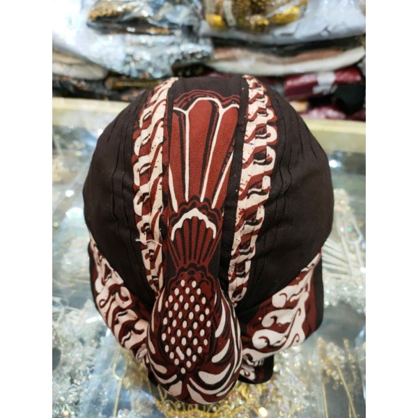 BLANGKON GARUDA PRIA ADAT JOGJA TOPI TRADISIONAL COWOK JAWA AKSESORIES FASHION ACCESORIES KEPALA