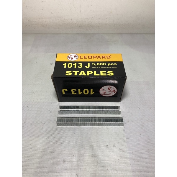 

isi staples tembak 1013 j leopard / isi staples tembak / refill staples gun / staples 1013 j leopard / isi staples tembak 13mm leopard