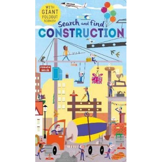 [BUKU ANAK IMPORT - SALE BBW] Search and Find - Construction