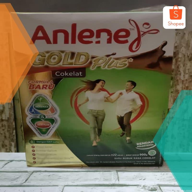 

Anlene gold plus 900 gram cokelat Terlaris