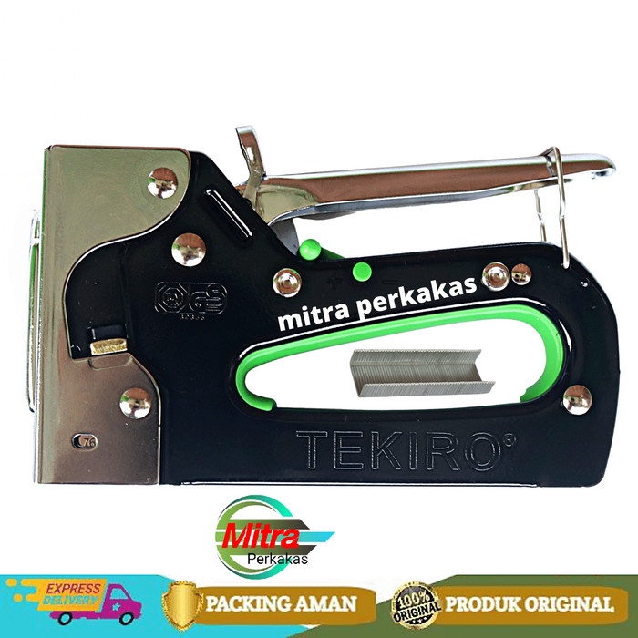 

Tekiro Staples tembak 6 - 14 mm Staple gun tacker 3 in 1 Steples
