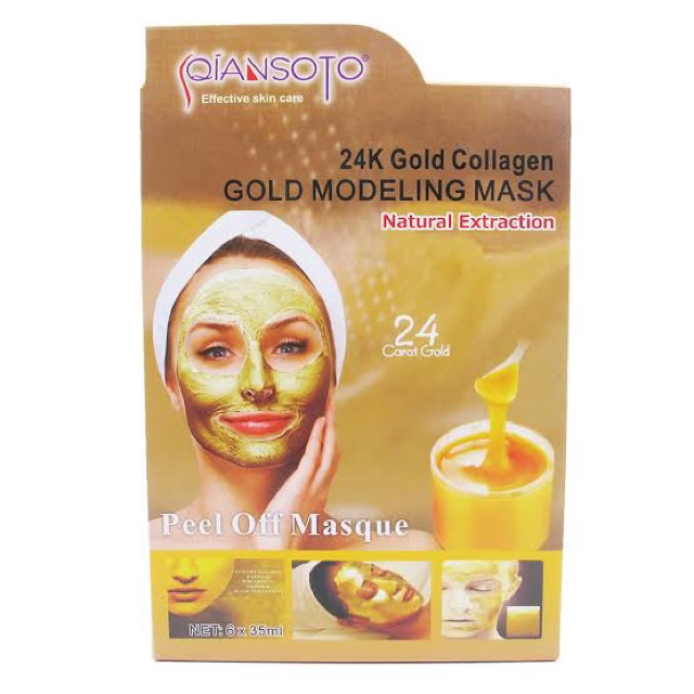 Beli 6 free box // qiansoto peel off mask // QIANSOTO MASKER