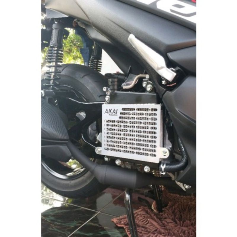 Cover Radiator Akai Racing/CHA Nmax old, Nmax New 2020/2021,Aerox,Lexi,Pcx,Vario 125/150/160