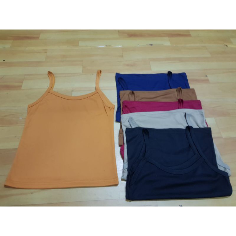 SINGLET TANKTOP WANITA POLOS HARGA 6 PCS