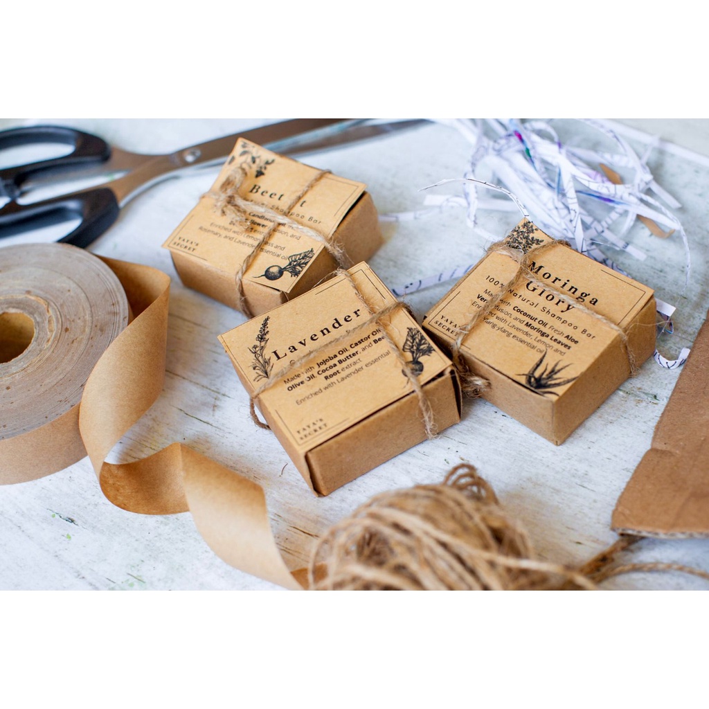 Shampoo Bar - BEET IT - Untuk Rambut Rontok dan Tipis - shampoo alami - shampo natural non sls paraben free-Refill