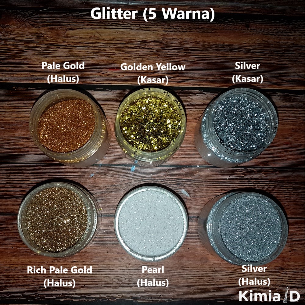 Glitter Bubuk 50 Gr Glitter Powder Serbuk Glitter Riasan -  Kosmetik Nail Art - Kutek Aksesoris