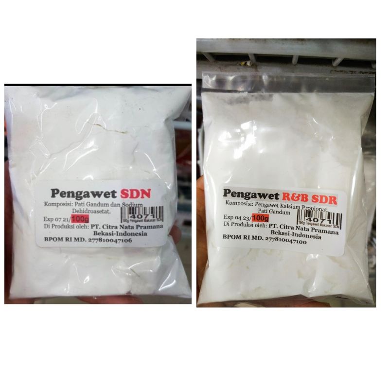 

Pengawet SDN dan SDR 100GR