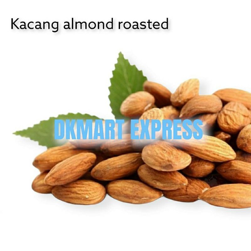 kacang almond roasted kacang almond panggang 250 gram roasted almond panggang