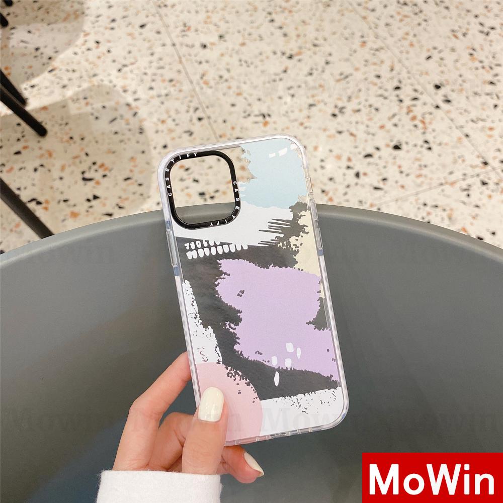 Mowin - Soft Case Tpu Transparan Motif Leopard Untuk Iphone 12 Pro Max 8 7plus Xr 12 Se 2020 Max 11 Pro Max 8plus Xs Mini