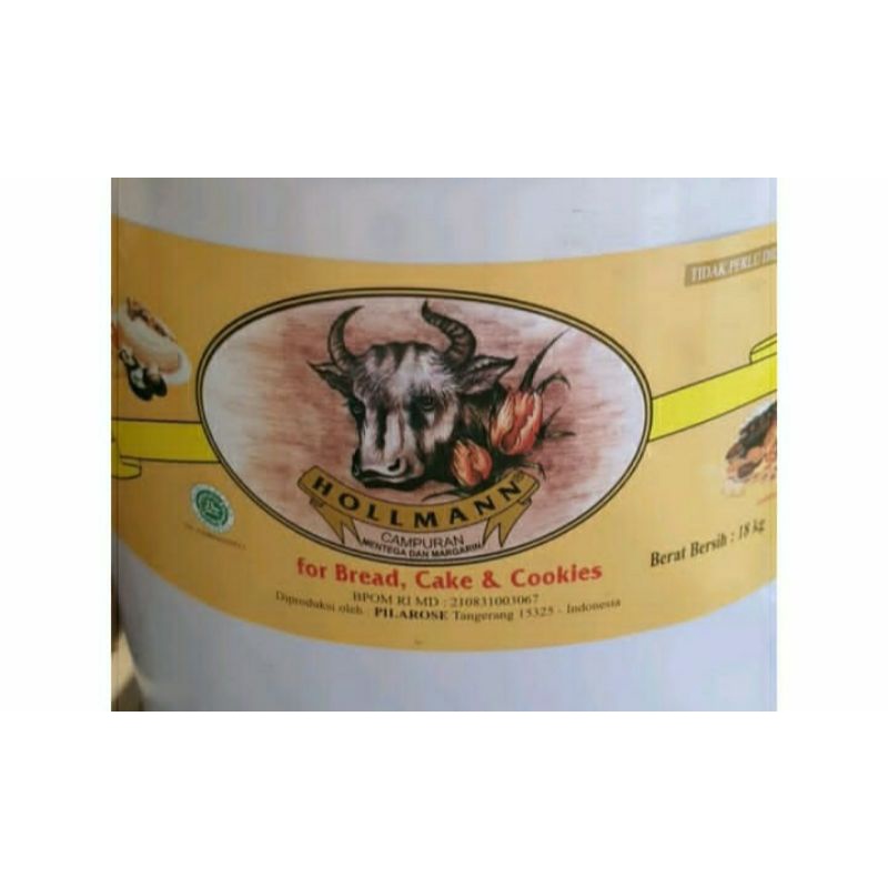 

BUTTER HOLLMAN 500GR/BUTTER HOLLMAN 200GR/MENTEGA HOLLMAN UNTUK KUE KERING CAKE