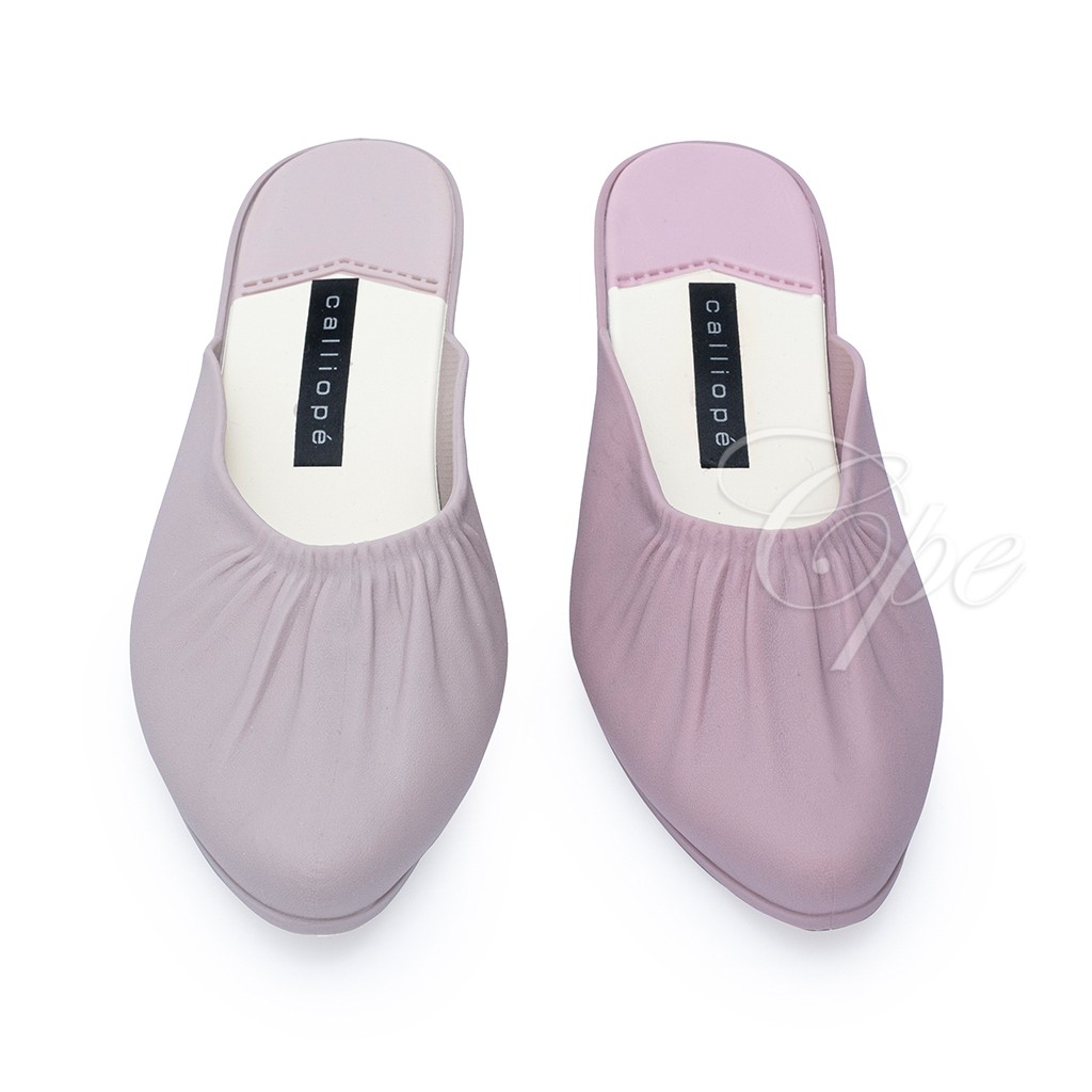 CPE SLPM MULES 064 Sandal Slop Slip On Teplek Wanita Sandal Cewek-3