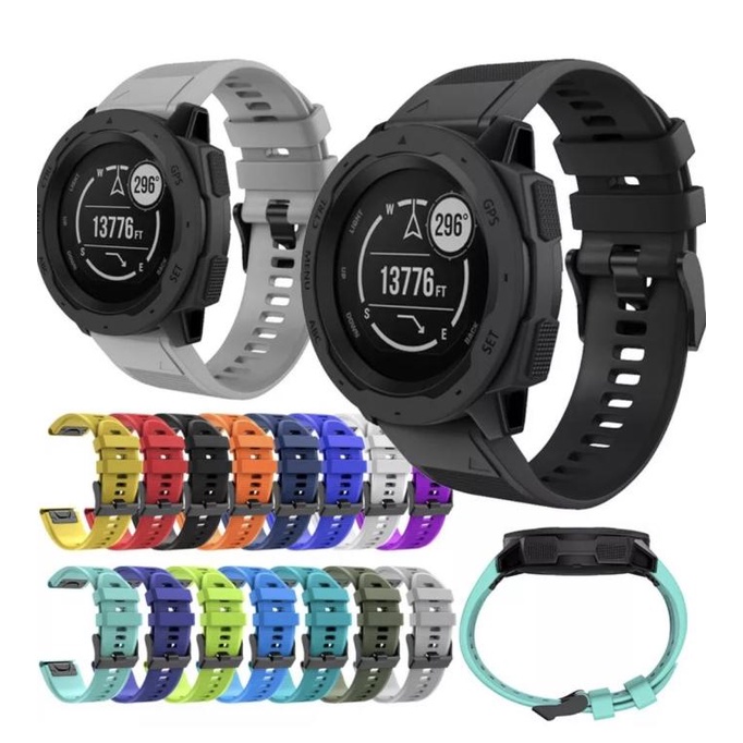 Garmin instinct silicone strap tali jam