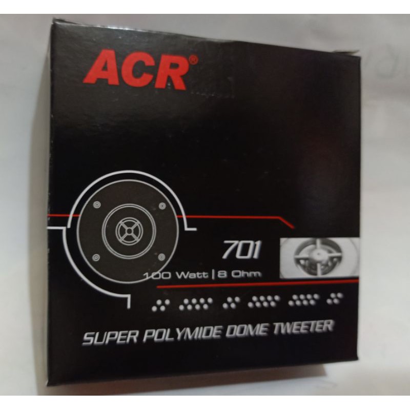 speaker ACR-701 dom tweeter 8 ohm