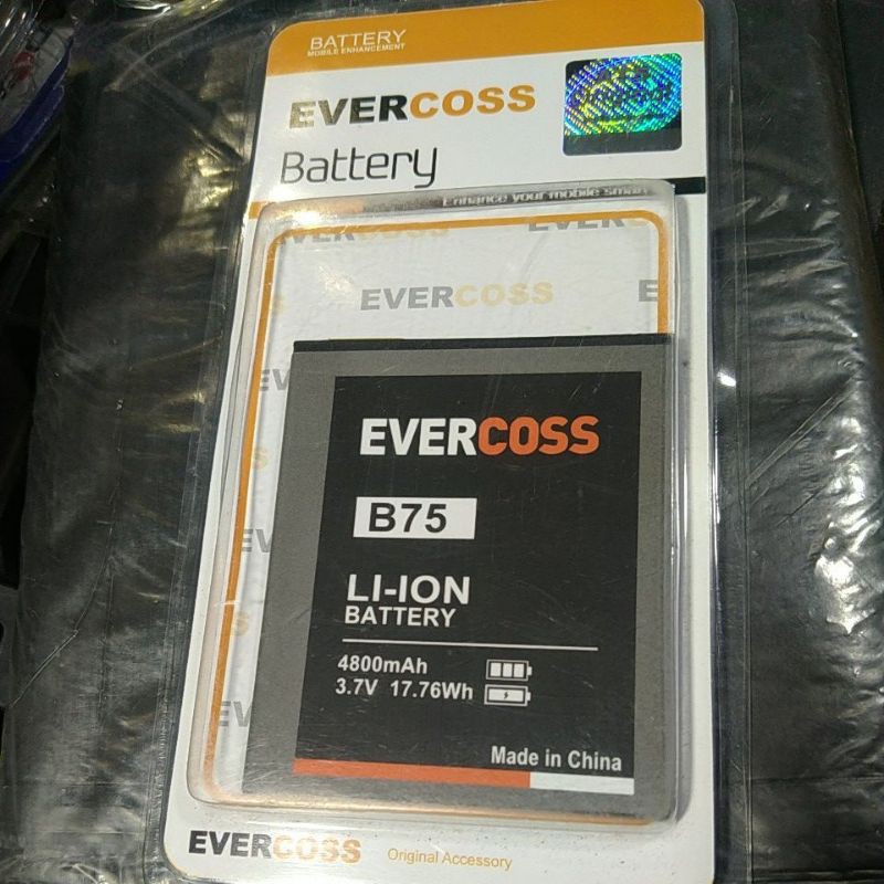 Baterai Evercoss B75B Battry Evercoss B75A Original