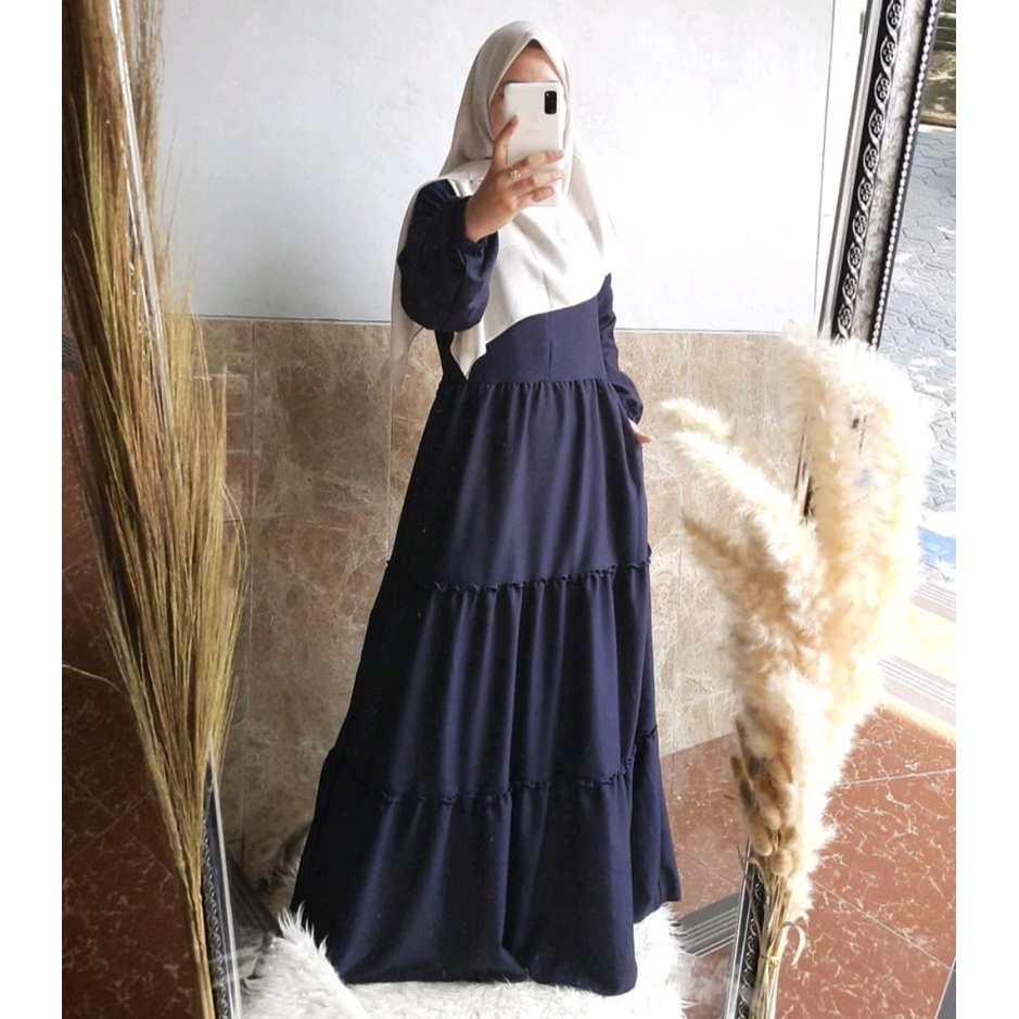 Homedress Rayon Polos / Gamis Rayon