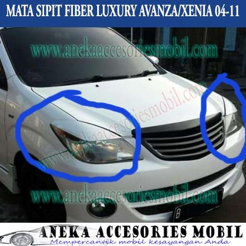 Mata Sipit / Mata Cipit / Eyelid / Alis Lampu Depan Toyota Avanza